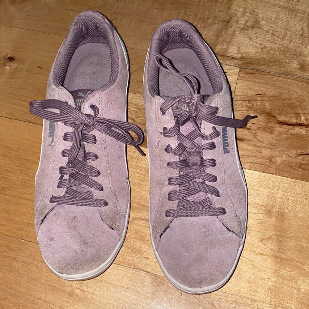 Pink Puma shoes